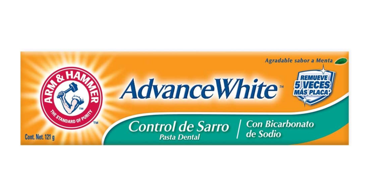 Arm & Hammer Advance White Pasta Dental Control Sarro 121 gr