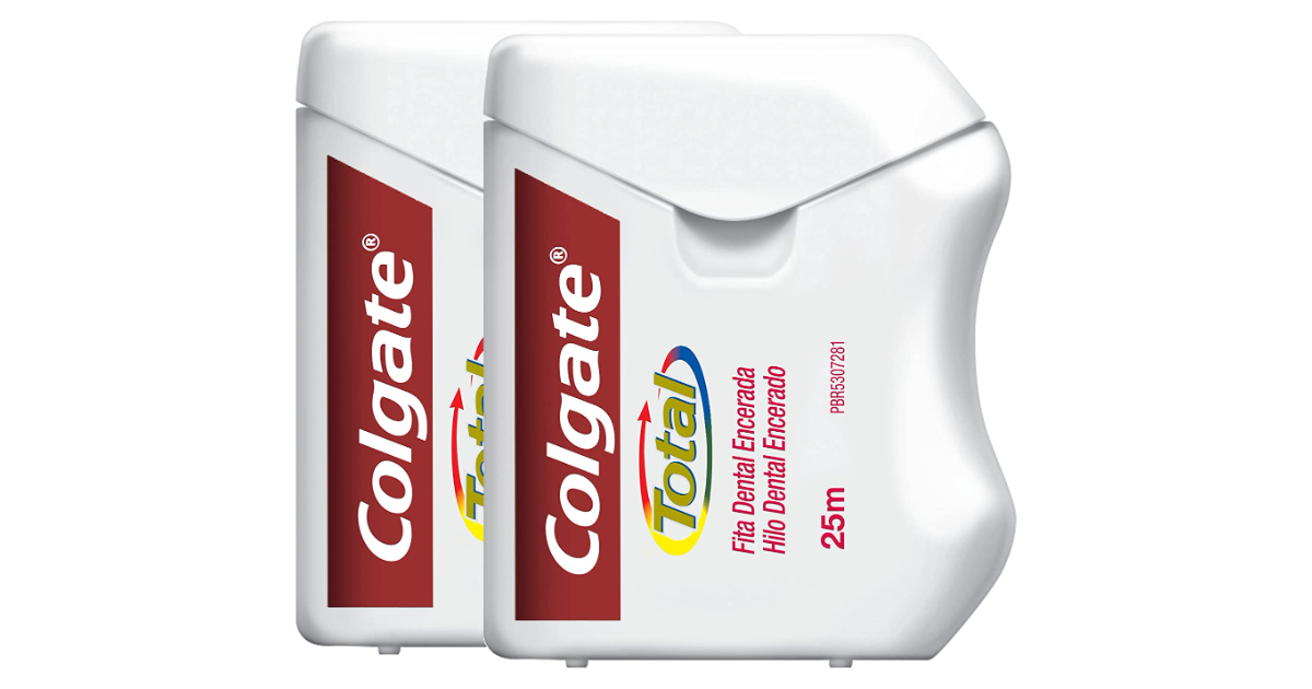 Colgate Total Hilo Dental, color, 2 count, pack ofpaquete de